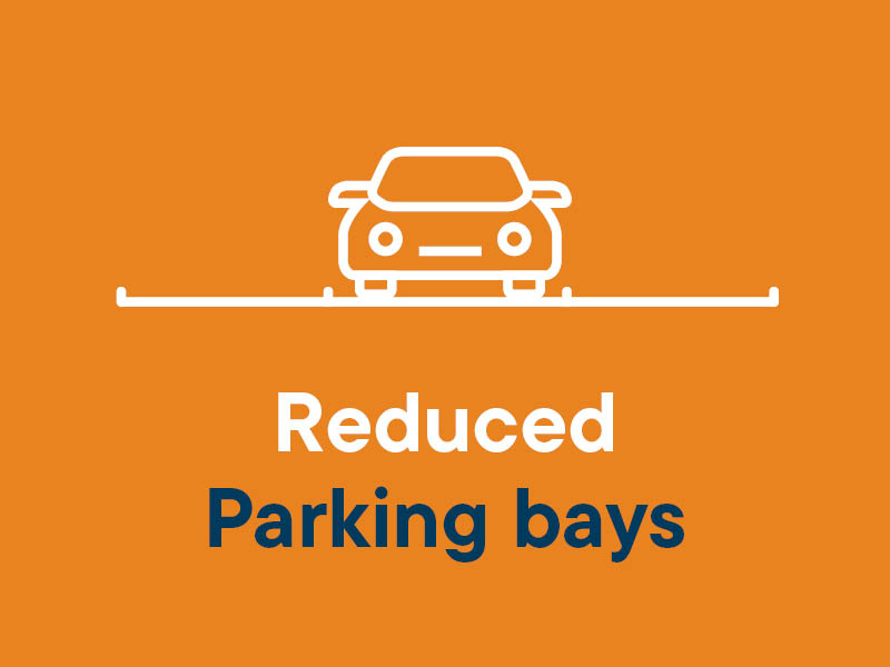 Reduced Parking Bays