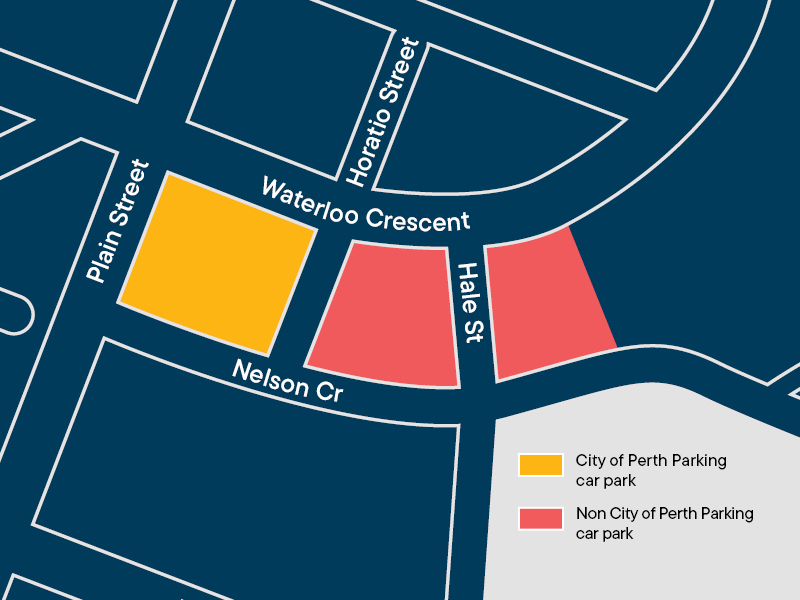 Map of Queens Gardens Car Park - 29 November 2024