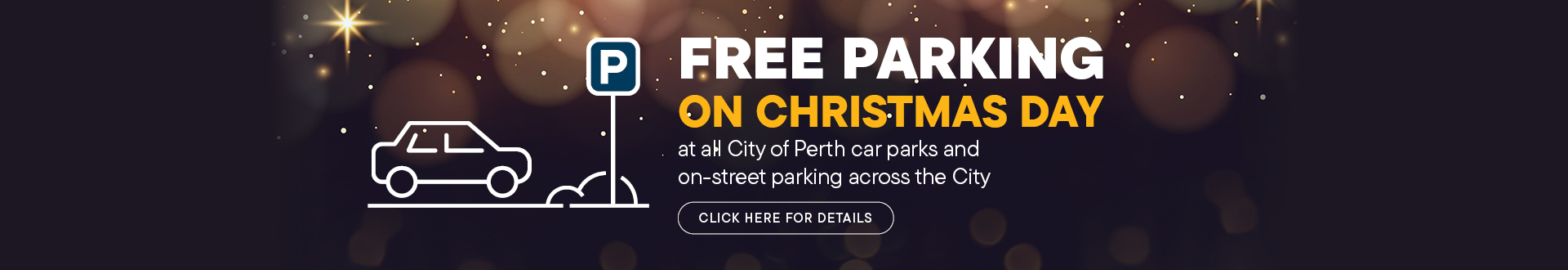 Free parking on Christmas Day