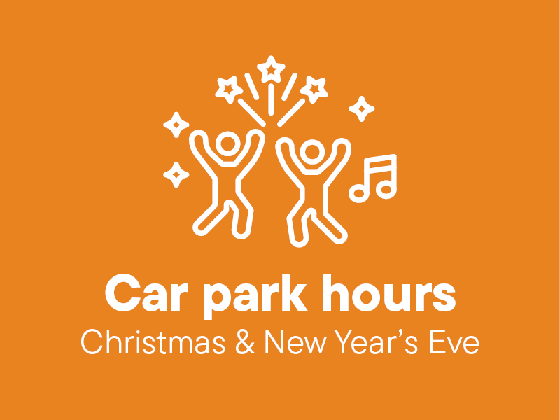 Car Park Opening Hours over Christmas and New Years Eve